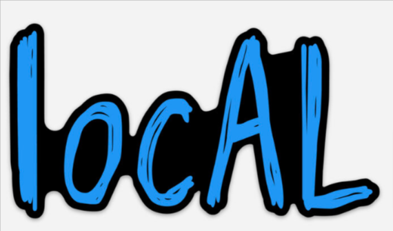 Decal - LocAL - Blue