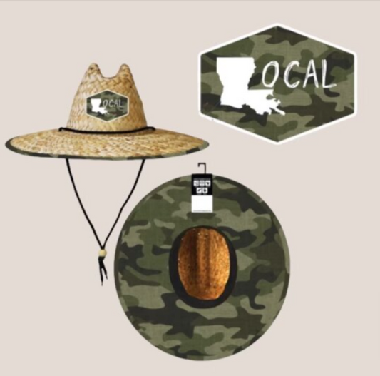 Straw Hat - Standard Camo