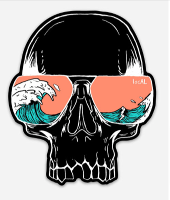 Decal - Swell Vision Skull